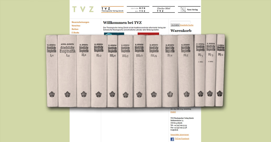 Theologisher Verlag Zürich Theologisher Verlag Zürich
